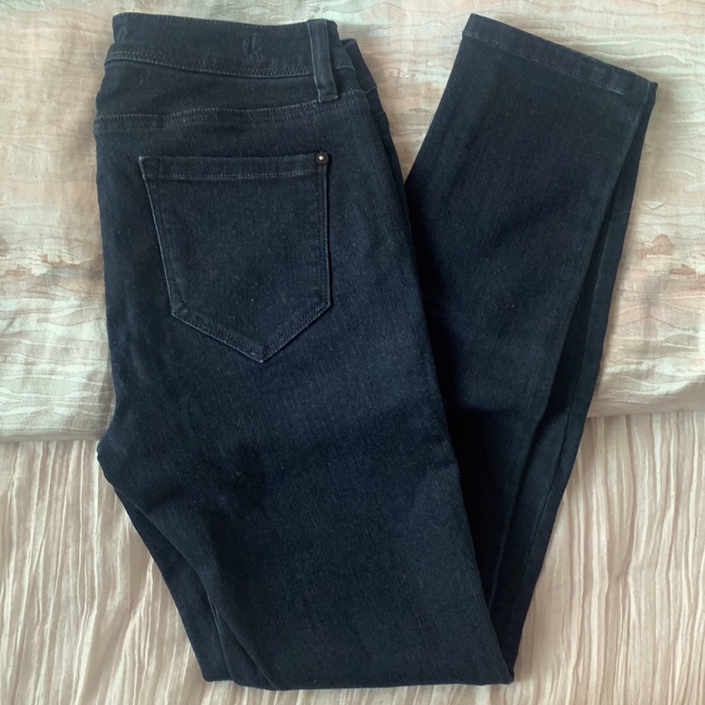 Kensie sz 26 ankle bitters dark dark blue denim